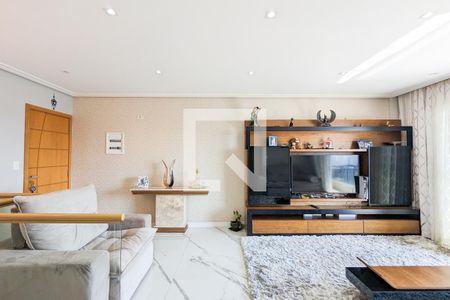 Sala da cobertura de apartamento à venda com 4 quartos, 267m² em Nova Petrópolis, São Bernardo do Campo