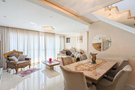 Sala 2 de apartamento à venda com 4 quartos, 267m² em Nova Petrópolis, São Bernardo do Campo