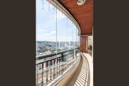 Varanda da cobertura de apartamento à venda com 4 quartos, 267m² em Nova Petrópolis, São Bernardo do Campo