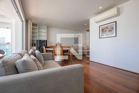 Sala de apartamento para alugar com 3 quartos, 155m² em Paraíso, São Paulo
