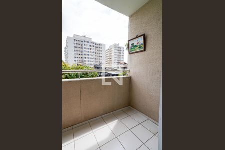 varanda da sala de apartamento para alugar com 3 quartos, 78m² em Barreto, Niterói