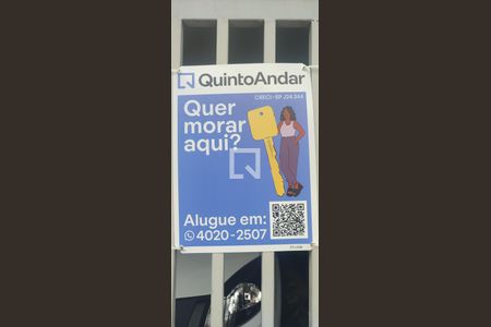 Casa para alugar com 110m², 2 quartos e 1 vaga Casa para alugar com 110m², 2 quartos e 1 vagaPlaca na Fachada