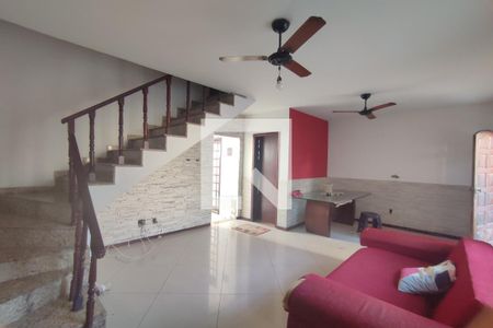 1º Pav - Sala de casa de condomínio para alugar com 2 quartos, 91m² em Tanque, Rio de Janeiro