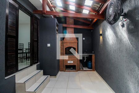 Churrasqueira de casa à venda com 3 quartos, 130m² em Chácara Mafalda, São Paulo