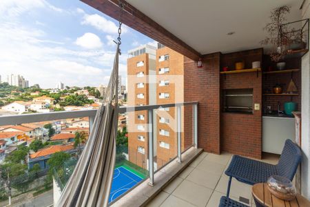 Varanda da Sala de apartamento para alugar com 2 quartos, 102m² em Vila Ipojuca, São Paulo