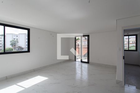 Sala de apartamento à venda com 3 quartos, 90m² em Santa Amelia, Belo Horizonte