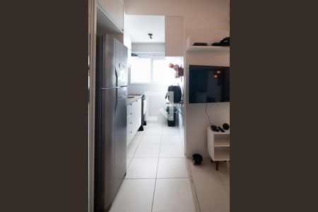 Cozinha de kitnet/studio para alugar com 1 quarto, 32m² em Bela Vista, São Paulo