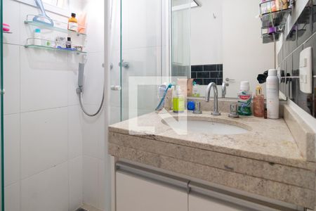 Banheiro de kitnet/studio para alugar com 1 quarto, 32m² em Bela Vista, São Paulo