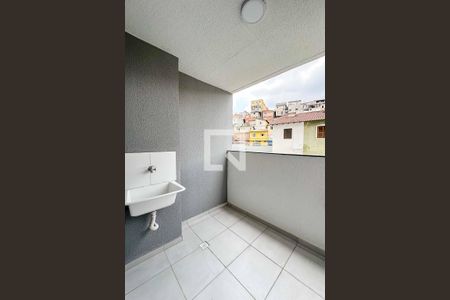 Apartamento à venda com 40m², 2 quartos e sem vaga Apartamento à venda com 40m², 2 quartos e sem vagaDetalhe da área de serviço