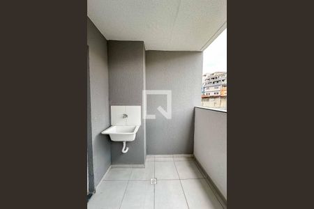 Apartamento à venda com 40m², 2 quartos e sem vaga Apartamento à venda com 40m², 2 quartos e sem vagaDetalhe da área de serviço