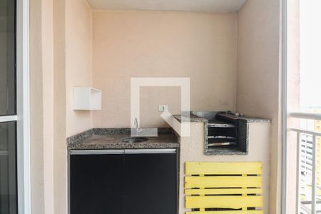 Varanda Gourmet  de apartamento para alugar com 2 quartos, 59m² em Parque São Jorge, São Paulo