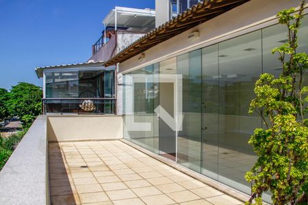 Varanda de apartamento à venda com 6 quartos, 560m² em Barra da Tijuca, Rio de Janeiro