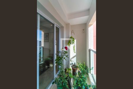 Varanda da Sala de apartamento à venda com 2 quartos, 72m² em Vila Eldizia, Santo André