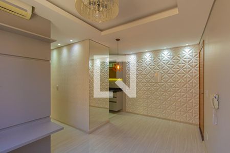 Sala de apartamento para alugar com 2 quartos, 48m² em Olaria, Canoas