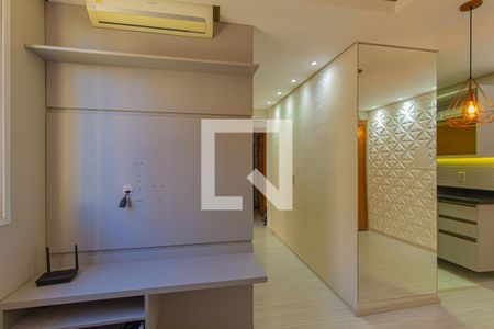 Detalhe Sala de apartamento para alugar com 2 quartos, 48m² em Olaria, Canoas