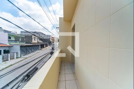 Varanda da Sala de casa para alugar com 2 quartos, 80m² em Vila Alto de Santo André, Santo André