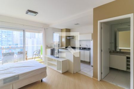 Studio  de apartamento à venda com 1 quarto, 37m² em Brooklin Paulista, São Paulo