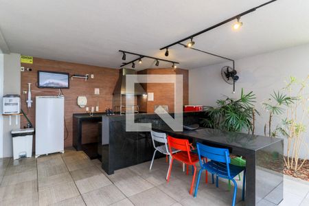 Apartamento à venda com 37m², 1 quarto e 1 vaga Apartamento à venda com 37m², 1 quarto e 1 vagaÁrea comum - Churrasqueira