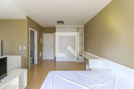 Sala/Quarto de apartamento à venda com 1 quarto, 37m² em Brooklin Paulista, São Paulo