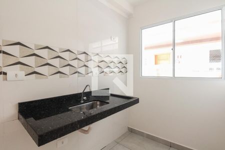 Cozinha  de kitnet/studio para alugar com 1 quarto, 34m² em Vila Carrão, São Paulo