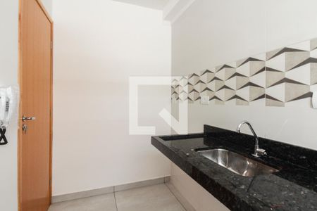 Studio à venda com 34m², 1 quarto e sem vagaCozinha 