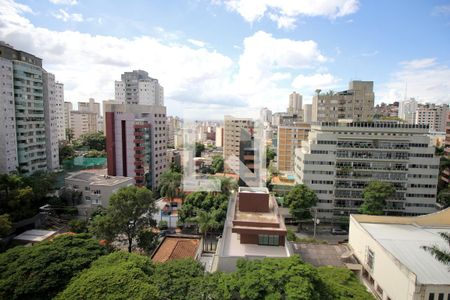 Vista da Sala de apartamento para alugar com 2 quartos, 90m² em Serra, Belo Horizonte