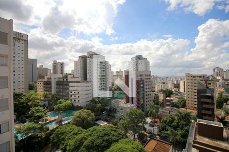 Vista da Sala de apartamento para alugar com 2 quartos, 90m² em Serra, Belo Horizonte
