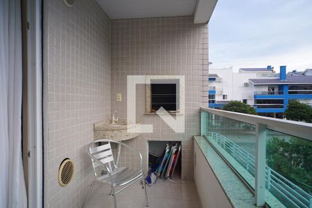 Sala - Varanda de apartamento para alugar com 2 quartos, 82m² em Ingleses do Rio Vermelho, Florianópolis