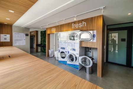 Apartamento para alugar com 25m², 1 quarto e sem vagaLavanderia