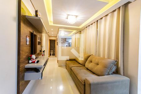 Sala de apartamento à venda com 2 quartos, 70m² em Vila Principe de Gales, Santo André