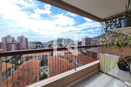 Varanda da Sala de apartamento à venda com 2 quartos, 78m² em Lins de Vasconcelos, Rio de Janeiro