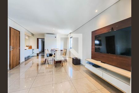 Sala de apartamento para alugar com 2 quartos, 92m² em Jardim Praiano, Guarujá