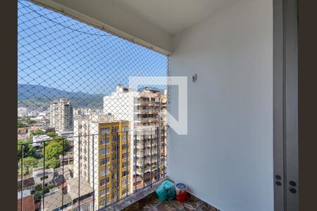 Varanda da Sala de apartamento à venda com 1 quarto, 62m² em Vila Isabel, Rio de Janeiro