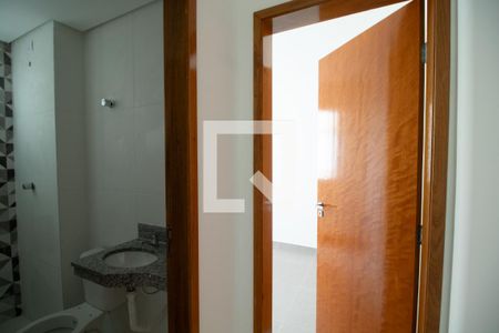 Banheiro de kitnet/studio à venda com 1 quarto, 29m² em Vila Gustavo, São Paulo