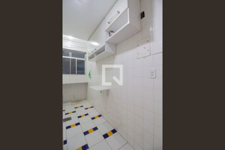 Cozinha e Área de Serviço de apartamento para alugar com 2 quartos, 58m² em Barra da Tijuca, Rio de Janeiro