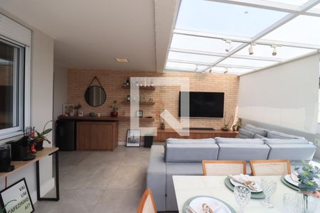 Sala de apartamento à venda com 3 quartos, 117m² em Tatuapé, São Paulo