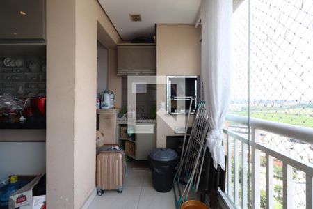 Sacada de apartamento para alugar com 2 quartos, 67m² em Vila Homero Thon, Santo André