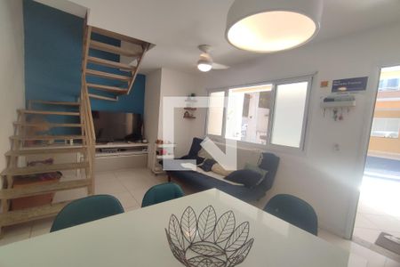 1º Pav - Sala de casa de condomínio à venda com 3 quartos, 90m² em Tanque, Rio de Janeiro