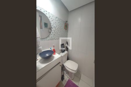 1º Pav - Lavabo de casa de condomínio à venda com 3 quartos, 90m² em Tanque, Rio de Janeiro