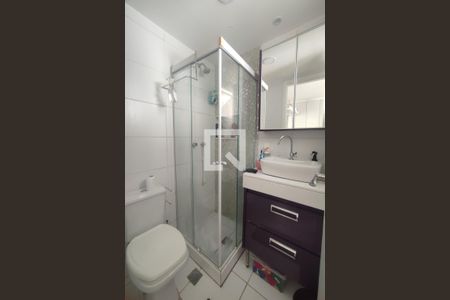 1º Pav - Banheiro da Suite 1 de casa de condomínio à venda com 3 quartos, 90m² em Tanque, Rio de Janeiro