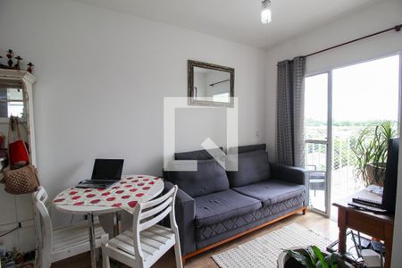 Sala de apartamento para alugar com 2 quartos, 49m² em Caguassu, Sorocaba