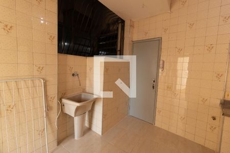 Cozinha e Área de Serviço de apartamento para alugar com 2 quartos, 59m² em São Cristóvão, Rio de Janeiro