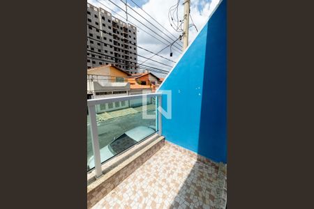 varanda de casa à venda com 2 quartos, 95m² em Jardim Jamaica, Santo André