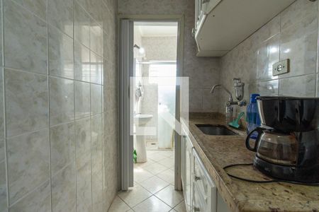 Cozinha de apartamento à venda com 1 quarto, 27m² em Centro Histórico de São Paulo, São Paulo