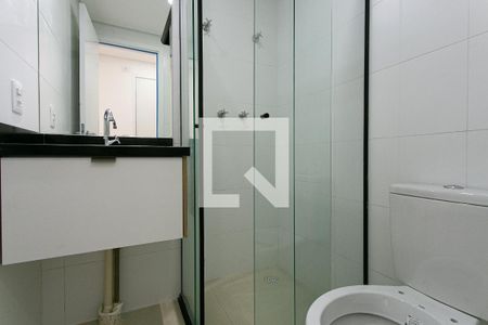 Banheiro de apartamento para alugar com 1 quarto, 31m² em Chácara Santo Antônio (zona Leste), São Paulo