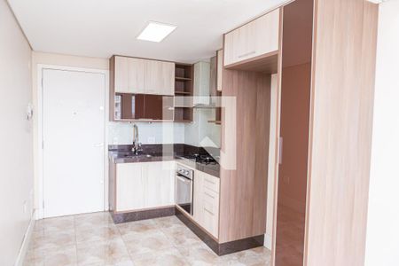 Sala e Cozinha de apartamento para alugar com 1 quarto, 33m² em Jardim Santa Teresinha, São Paulo