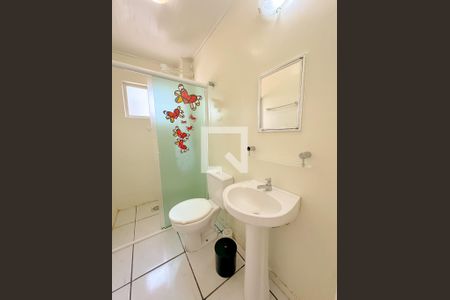 Banheiro de apartamento para alugar com 1 quarto, 55m² em Cachoeira do Bom Jesus, Florianópolis