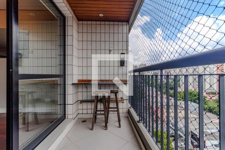 Varanda da Sala de apartamento à venda com 2 quartos, 77m² em Jardim Lar Sao Paulo, São Paulo