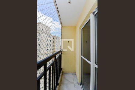 Varanda da Sala de apartamento para alugar com 2 quartos, 50m² em Jardim Albertina, Guarulhos