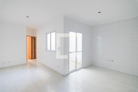 Sala de apartamento à venda com 2 quartos, 43m² em Vila Scarpelli, Santo André